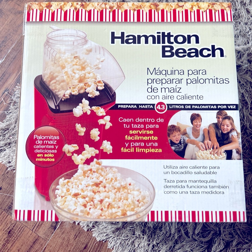 Hamilton Beach Hot Air Popcorn Maker